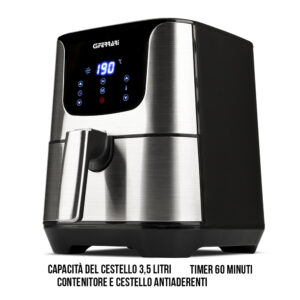 FRIGGITRICE AD ARIA 3,5LT 8 PROGRAMMI 1500W