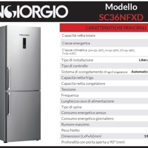 FRIGO COMBI 361LT.NO FROST LIB/IST ELIMINATO