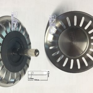 TAPPO PER LAVELLO INOX BASKET - D.84 ORIGINALE