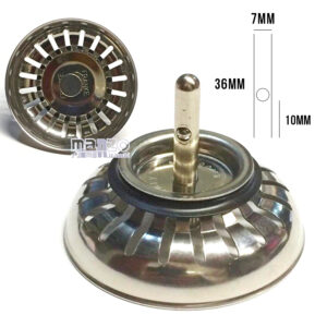 TAPPO PER LAVELLO INOX BASKET - D.83 ORIGINALE