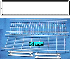 SCOLAPIATTI BIANCO CON VASCHETTA CM85