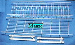 SCOLAPIATTI BIANCO SENZA VASCHETTA CM 86