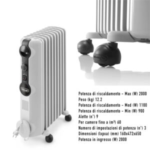STUFA A TERMOSIFONE DE LONGHI RADIA S N'9EL
