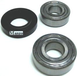 CUSCINETTO KIT(6202+6203+22X40X8,5DT)
