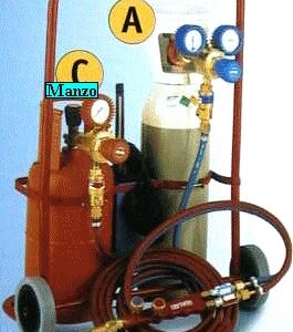 SET SALDATURA LT5 OSSIDOPROPANO OXYTURBO
