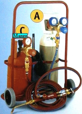 SET SALDATURA LT5 OSSIDOPROPANO OXYTURBO