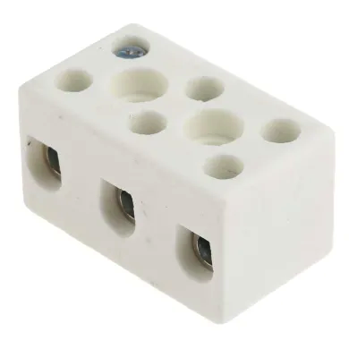 MORSETTIERA IN CERAMICA 3 CONTATTI