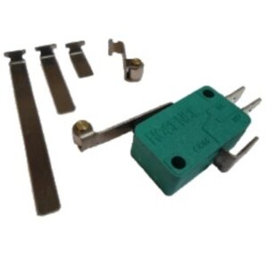 PULSANTE 3 CONT. KIT CON 5 STAFFE 6,3MM