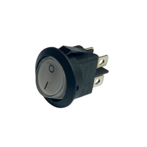 INTERRUTTORE LUMINOSO 4 CONTATTI D.19MM BIANCO