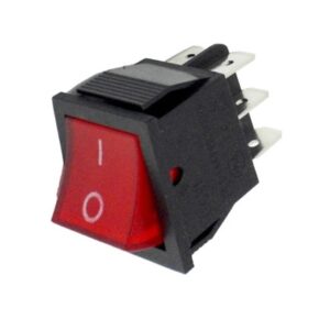 DEVIATORE LUMINOSO 16X21MM ROSS0