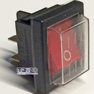 INTERRUTTORE LUMINOSO 30X22 CON PROTEZIONE