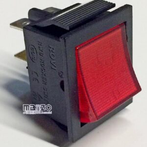 PULSANTE DEVIO 6 CONT. LUMINOSO 28X21