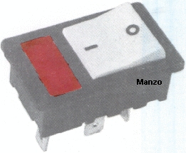 INTERRUTTORE LUMINOSO 42X13