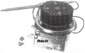 TERMOSTATO FRIGGITRICE 40-220 MT1 CON MAMOPOLA