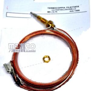 TERMOCOPPIA FILETTATA CON FASTON +OC 150CM D6X075