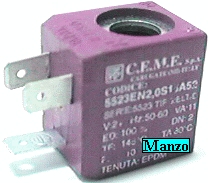 BOBINA ELETTROVALVOLA 4W 24V VIOLA