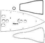 GUARNIZIONE FERRO + PIASTRA + O-RING KIT