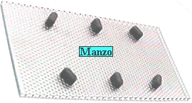 TAPPETINO POGGIA FERRO 140X270MM.
