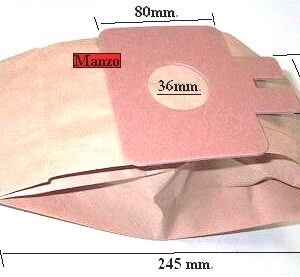 SACCHETTI CARTA N' 5+1 H54 TRILLY ORIG