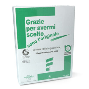 SACCHETTI STOFFA N'6 VK135/VK136 ORIGINALE