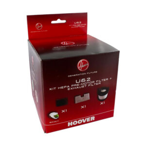 FILTRO KIT HEPA+MOTORE+SCARICO U62 ASPIRAPOLVERE