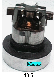 MOTORE ASPIRAPOLVERE 650W COL. H.12.5