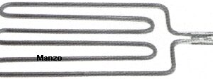 RESISTENZA BISTECCHIERA 2000W 377X170
