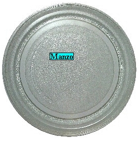 PIATTO VETRO MICROONDE D.330MM. GALANZ