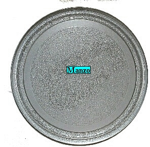 PIATTO VETRO MICROONDE D.284MM.