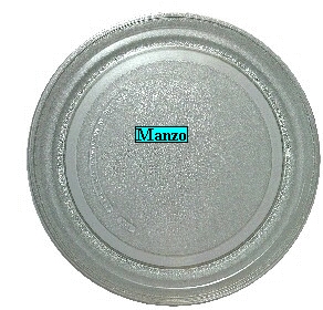 PIATTO VETRO MICROONDE D.260MM.