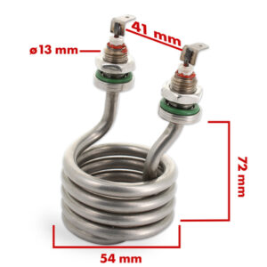 RESISTENZA CAFFETTERIA GAGGIA 1000W-220V D.54MM H72MM