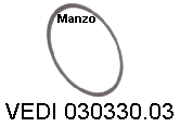 O-RING VITON RUBI V.030330.03