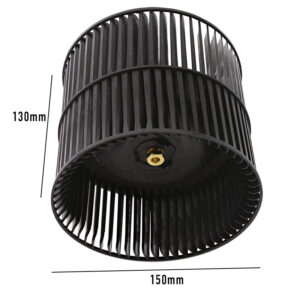 VENTOLA MOTORE DOPPIA CAPPA D. 150MM H130MM