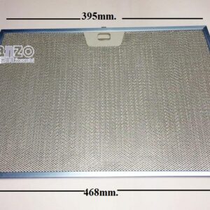 FILTRO METALLICO 468/400X288 TRAPEZOID