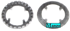 CORONA MEDIO D.48 (CAPPELLOTTO 403681 - BRUCIATORE 415234 - 415768 - 415340 - 417921)