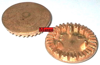 SSPARTIFIAMMA PICCOLO D.36 PER FORNELLI A 3 /2 FUOCHI (FORNELLI 010254 - 010253)