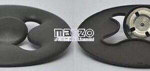 CAPPELLOTTO TRIPLA CORONA QUADRIFOGLIO D140/43 (BRUCIATORE 418635)