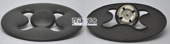 CAPPELLOTTO TRIPLA CORONA QUADRIFOGLIO D140/43 (BRUCIATORE 418635)