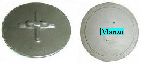 CAPPELLOTTO PICCOLO CON CROCE INFOSSATA D.57 (BRUCIATORE 418797)