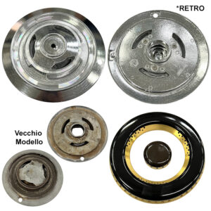 BRUCIATORE KIT TRIPLA CORONA + CAPPELLOTTO D.110