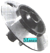 BRUCIATORE GRANDE 1 FORO D.89 (SPARTIFIAMMA 408000)