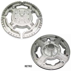 BRUCIATORE TRIPLA CORONA. 2F.D.127/54 (CAPPELLOTTO 400610)