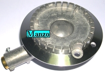 BRUCIATORE GRANDE A PIPA 2FORI DX D.76 (CAPPELLOTTO 401514)