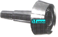 BRUCIATORE MEDIO ALLUMINIO D.55 (VENTURI 415454 - SPARTIFIAMMA 403048)