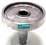 BRUCIATORE MEDIO-GRANDE ALLUMINIO BASSO TIPO VECCHIO D.80 (VENTURI 415457 - SPARTIFIAMMA 403047)