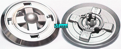 BRUCIATORE DOPPIA CORONA D.120 (SPARTIFIAMMA 403720) ORIGINALE