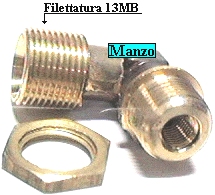 SUPPORTO UGELLO GRILL FILETTATO 13MB
