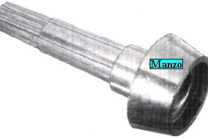 BRUCIATORE GRANDE GAMBO LUNGO D.86 (SPARTIFIAMMA 405150)