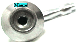 BRUCIATORE+VENTURI PICCOLO DIRITTO LUNGO D.35 (SPARTIFIAMMA 406403)