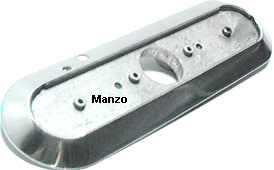 BRUCIATORE PESCERA 2FORI 210X41 (SPARTIFIAMMA 408814)